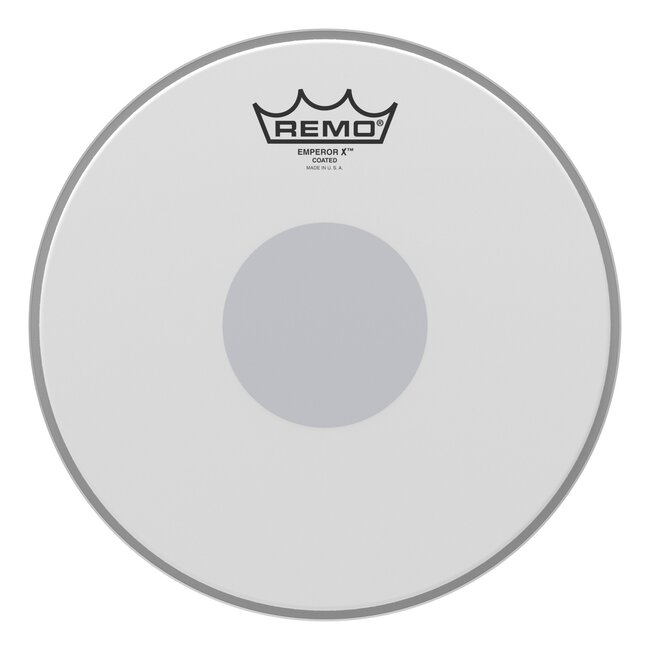 Remo - BX-0110-10- - **Special Order**, Batter, Emperor X, Coated, Black Dot Bottom, 10" Diameter