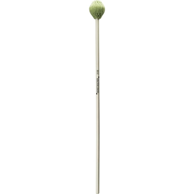 Mike Balter 212B Green Microfiber Birch Medium Hard Marimba Mallets - B212B (Discontinued)