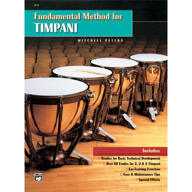 Fundamental Method for Timpani - by Mitchell Peters - 00-4312