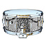 Rogers - 37BKO - Dyna-Sonic 6.5x14 Wood Shell Snare Drum - Black Onyx Beavertail