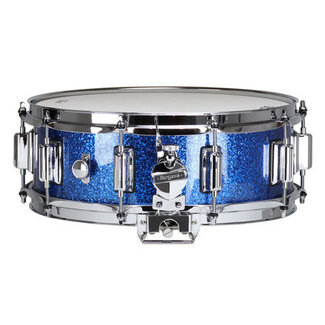 ROGERS Rogers - 36BSL - Dyna-Sonic 5x14 Classic Snare Drum - Blue Sparkle Lacquer w/BT Lugs