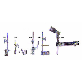 Danmar Percussion Danmar - 309 - Cymbal Holder - With Full Tilter, Chrome Plated, Clamps Firmly To Any Stand