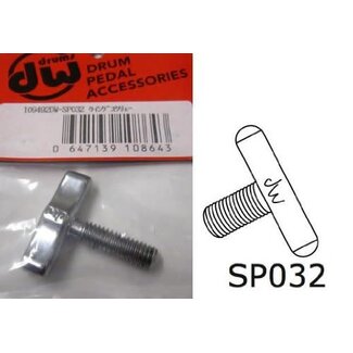 DW DW - DWSP032 - Wing Screw, Toe Clamp Block 5/16-18 X 1I