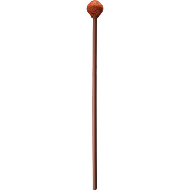 Mike Balter BB6 Red Cord Red Birch Soft Vibes, Marimba Mallets - BBB6