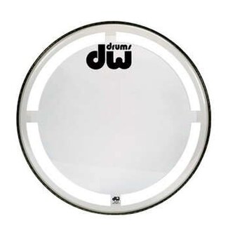 DW DW - DRDHCC26K - 26" Coated Clear Bass Drum Head