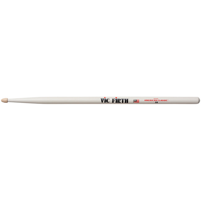 Vic Firth - 5BW - American Classic 5B w/ WHITE FINISH Drumsticks