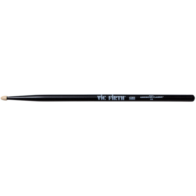 Vic Firth - 5BB - American Classic 5B w/ BLACK FINISH Drumsticks