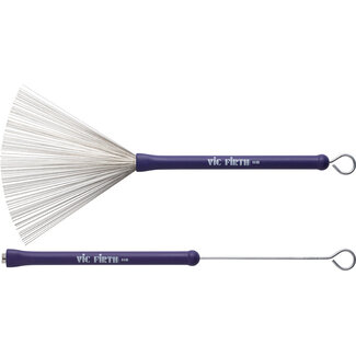 Vic Firth Vic Firth - HB - Heritage Brush -- rubber handle