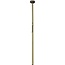 Mike Balter 3R Oval Brown Rubber Rattan Medium Soft Marimba Mallets - B3R (Discontinued)