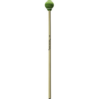 Balter Mike Balter 22R Green Cord Rattan Medium Hard Vibes, Marimba Mallets - B22R
