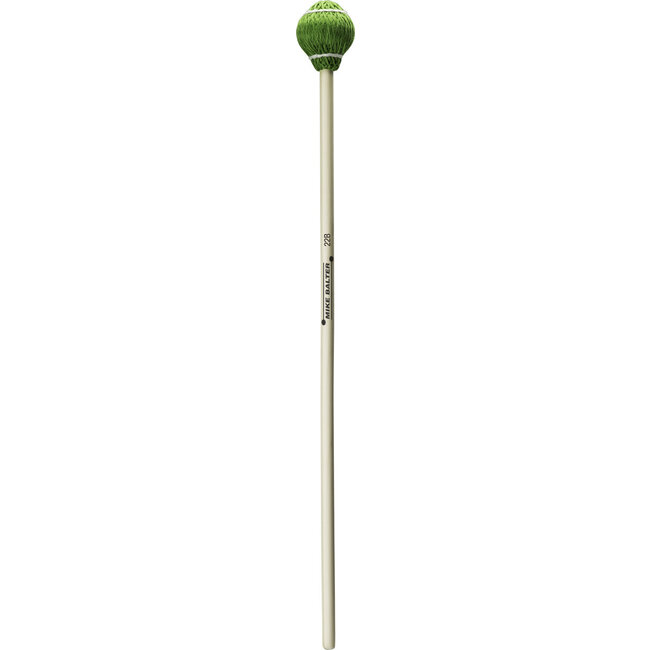 Mike Balter 22B Green Cord Birch Medium Hard Vibes, Marimba Mallets - B22B