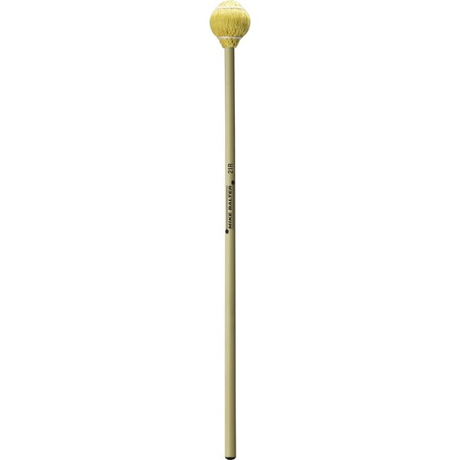 Mike Balter 21R Yellow Cord Rattan Hard Vibes, Marimba Mallets - B21R