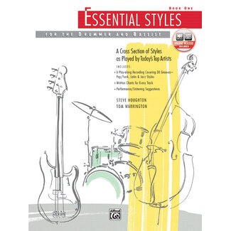 Alfred Publishing Co. Essential Styles for the Drummer and Bassist, Book 1 - by Steve Houghton and Tom Warrington - 00-4300