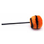 Danmar - 209OT - Fuzzy Bass Drum Beater - Orange Tiger