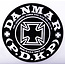 Danmar - 210IC - Bass Drum Impact Pad - Iron Cross