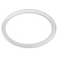 Bass Drum O's - HOW6 - 6" White Oval