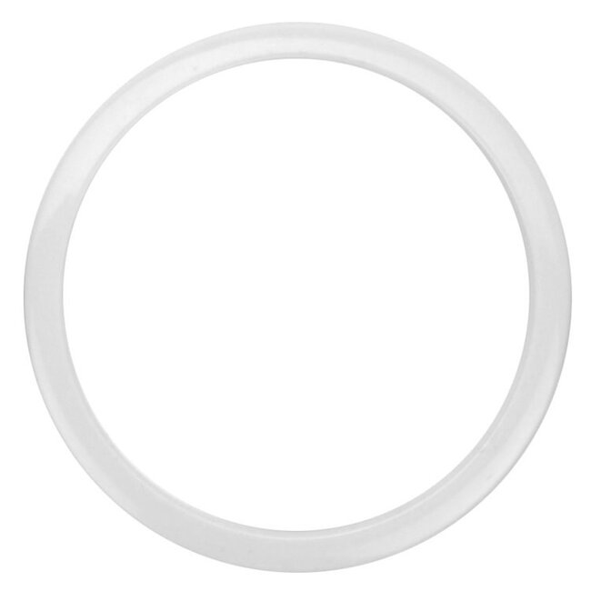 Bass Drum O's - HW6 - 6" White Drum O's