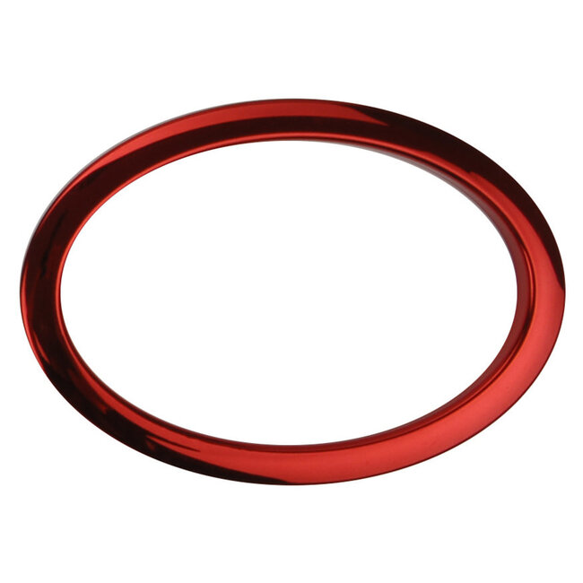 Bass Drum O's - HOR6 - 6" Red Oval