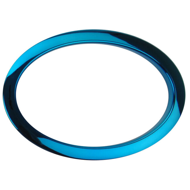 Bass Drum O's - HOB6 - 6" Blue Oval