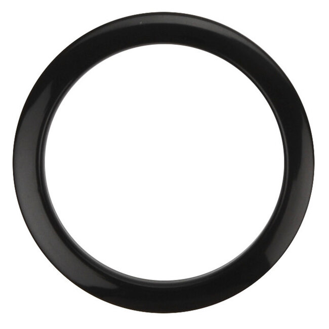 Bass Drum O's - HBL4 - 4" Black Drum O's