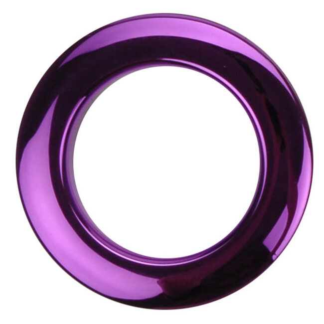 Bass Drum O's - HCP2 - 2" Purple Chrome Drum O's/Tom Ports (2 Pack)