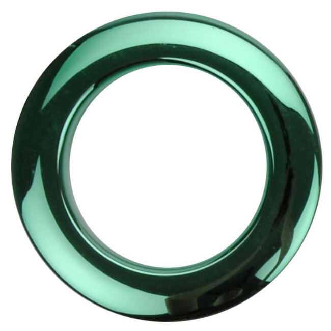 Bass Drum O's - HCG2 - 2" Green Chrome Drum O's/Tom Ports (2 Pack)