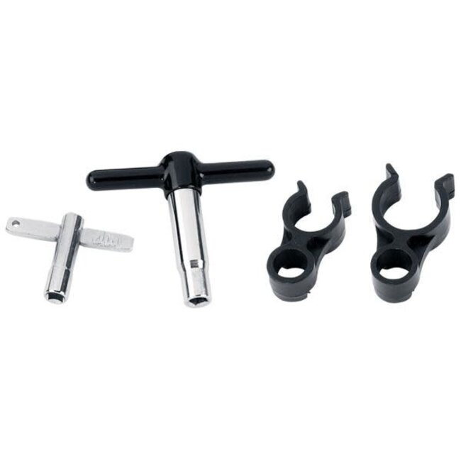 DW - DWSM803-2 - Hi-Torq & Std Drum Key W/ Clips Pack