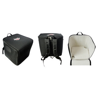 Ahead Armor Cases Ahead Bags - AA1214RS - 12 x 14 Snare Case w/back pack strap and Shark Gil Handles