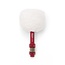 Ahead - AHSKVB - Vintage Bomber Beater, White Fleece Over High Density Felt Cylinder On Red Shaft
