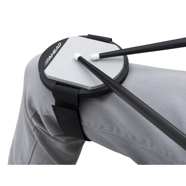 Ahead - AKPP - 5" Strap-On Practice Pad, Portable, Quick Velcro Adjustable, Gum Rubber