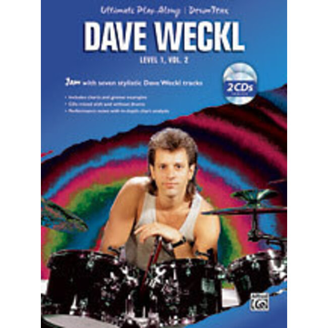 Ultimate Play-Along Drum Trax: Dave Weckl, Level 1, Volume 2 - by Dave Weckl - 00-MMBK0063CD