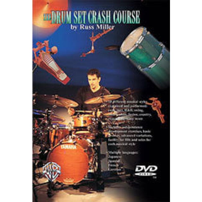 The Drum Set Crash Course - by Russ Miller - 00-PERC9611CD