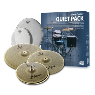 Zildjian Zildjian - LV468RH - Low Volume Quiet Pack w/ Remo Silent Stroke Drumheads