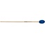 Innovative Percussion - WU6 - Very Hard Marimba Mallets - Electric Blue Yarn - Birch