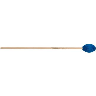 Innovative Percussion Innovative Percussion - WU2 - Medium Soft Marimba Mallets - Electric Blue Yarn - Birch
