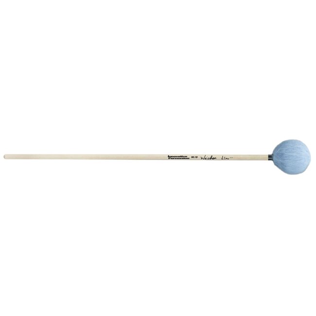 Innovative Percussion - WL2B - Soft Marimba Mallets - Sky Blue Yarn - Birch