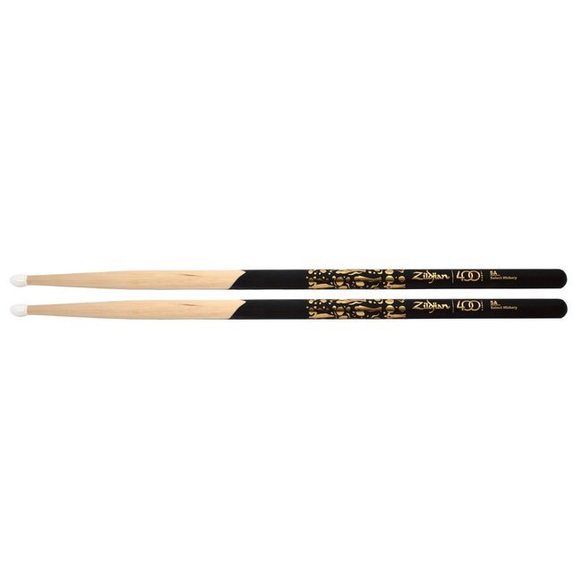 Zildjian 400th Anniversary Drumsticks - Z5AND-400 - DIP Nylon Tip 5A with Classical Cymbalist Design