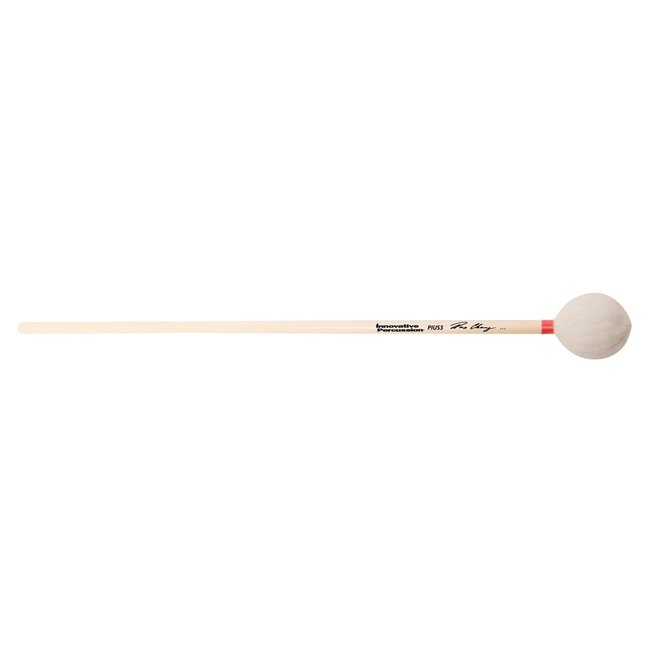Innovative Percussion - PIUS3 - Medium General Marimba Mallets - White Yarn - Rattan