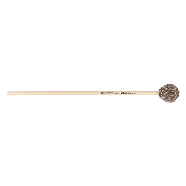 Innovative Percussion - PC2 - Heavy / Soft / Bass Marimba Mallets - Brown W/ Tan Yarn - Rattan (Discontinued)