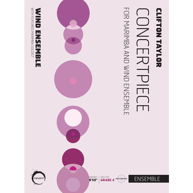 Concertpiece for Marimba and Wind Ensemble - by Clifton Taylor - TSPCB18-002