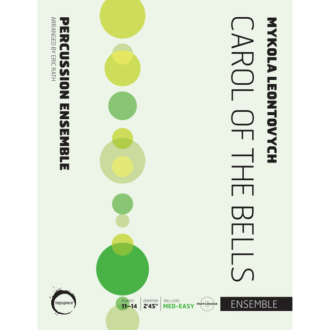 Carol of the Bells - by Mykola Leontovych; arr. Eric Rath - TSPCE19-023