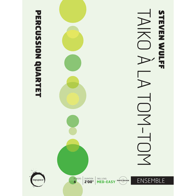 Taiko à la Tom-Tom - by Steven Wulff - TSPCE18-028