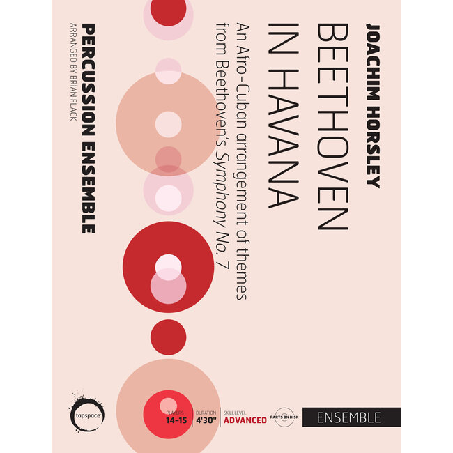 Beethoven in Havana - by Joachim Horsley; arr. Brian Flack - TSPCE18-012