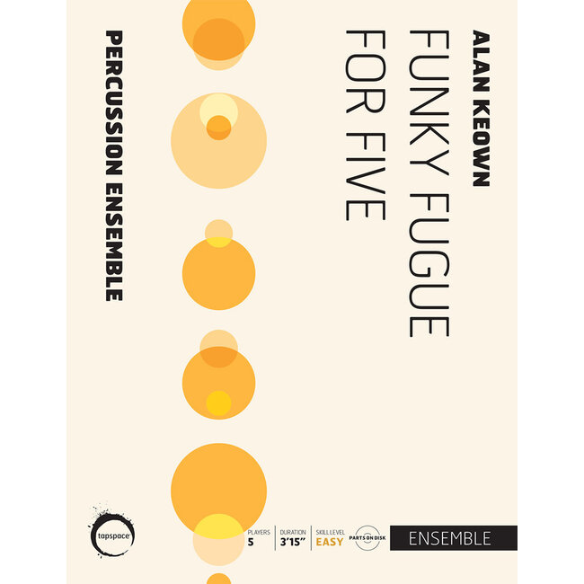 Funky Fugue for Five - by Alan Keown - TSPCE16-018