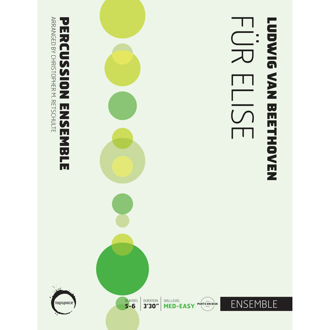 Für Elise - by Ludwig van Beethoven; arr. Christopher M. Retschulte - TSPCE14-007