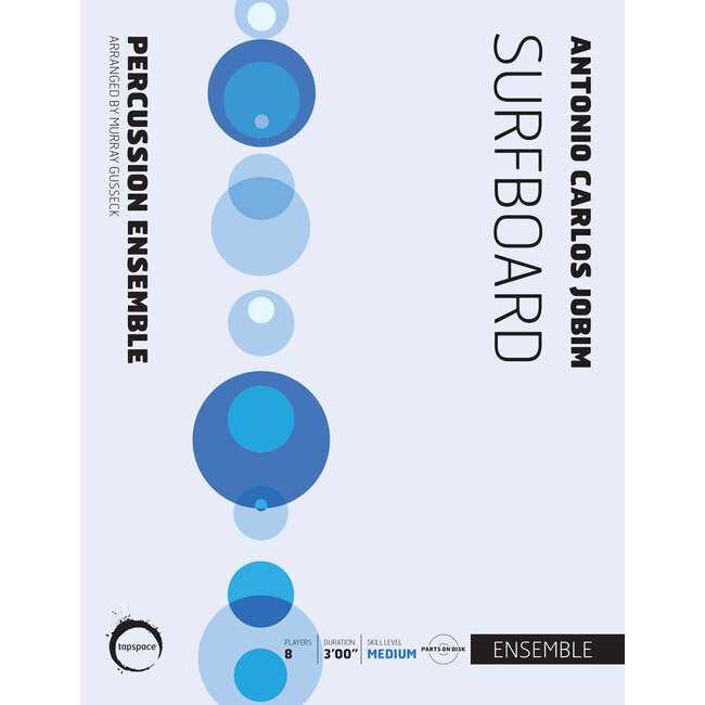 Surfboard - by Antonio Carlos Jobim; arr. Murray Gusseck - TSPCE14-004