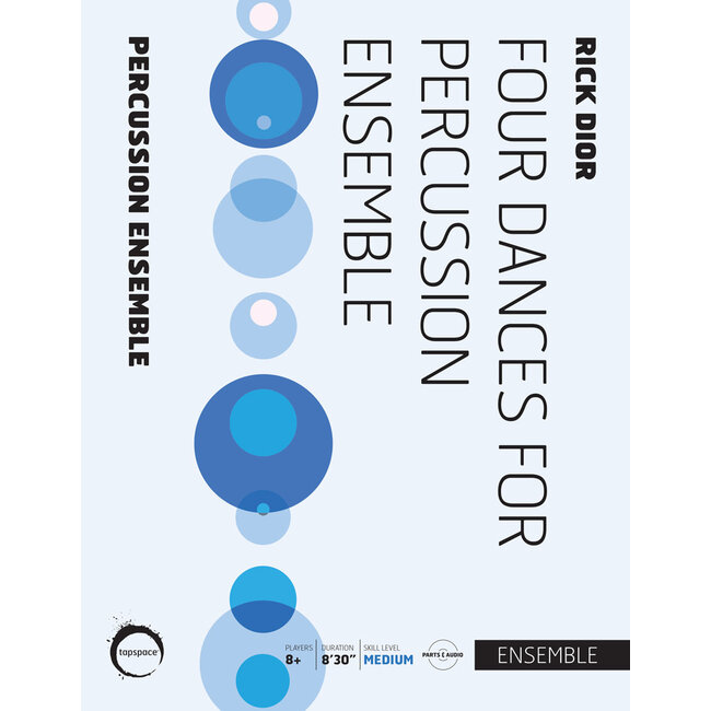 Four Dances for Percussion Ensemble - by Rick Dior - TSPCE-97