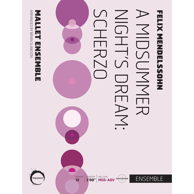 Midsummer Night’s Dream, A: Scherzo - by Felix Mendelssohn; arr. Brian Slawson - TSPCE-41