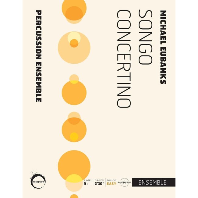 Songo Concertino - by Michael Eubanks - TSPCE-38