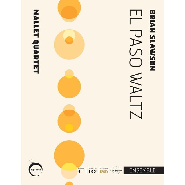 El Paso Waltz - by Brian Slawson - TSPCE-32